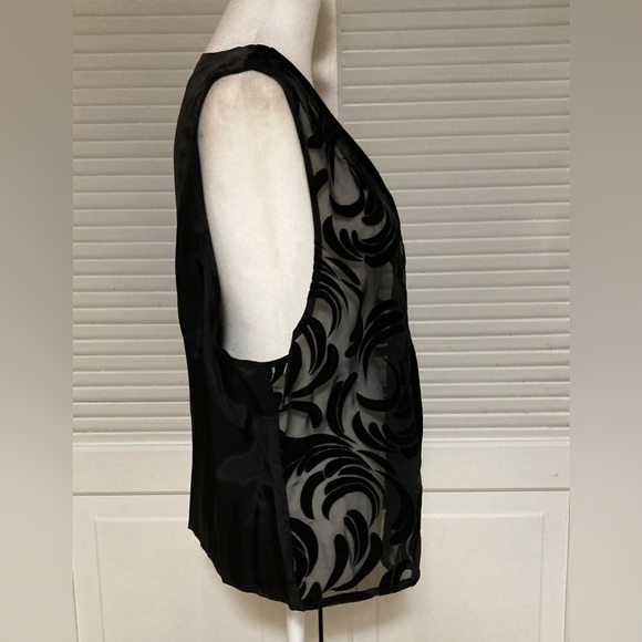 NWT Napa Valley Starry Night Vest Size 14 - Picture 3 of 15